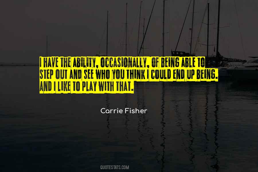 Carrie Fisher Quotes #393135