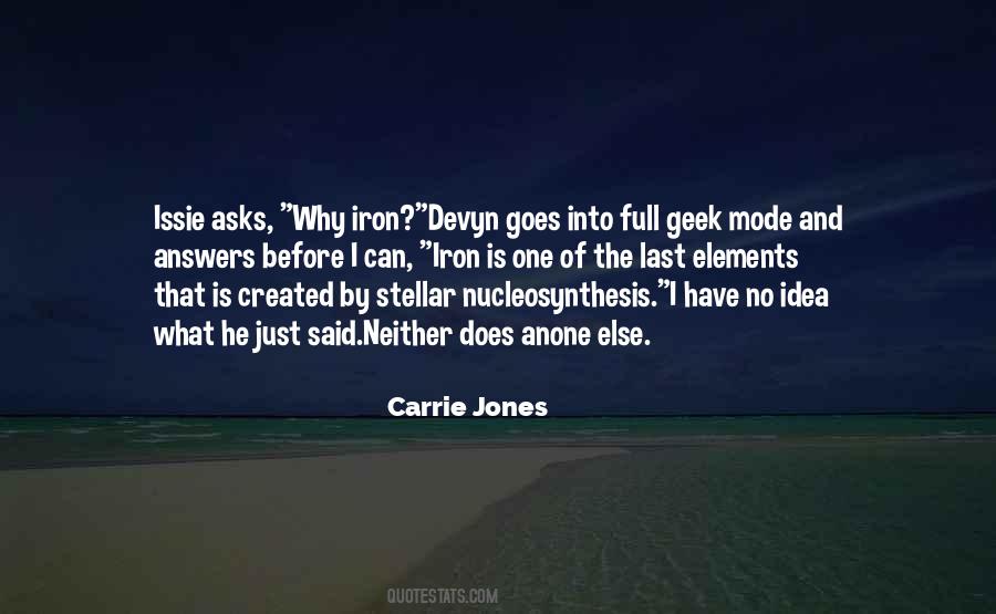 Carrie Jones Quotes #1062191