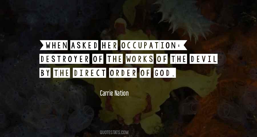 Carrie Nation Quotes #1395066
