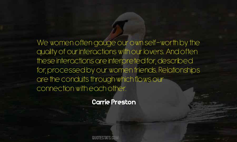 Carrie Preston Quotes #1836618