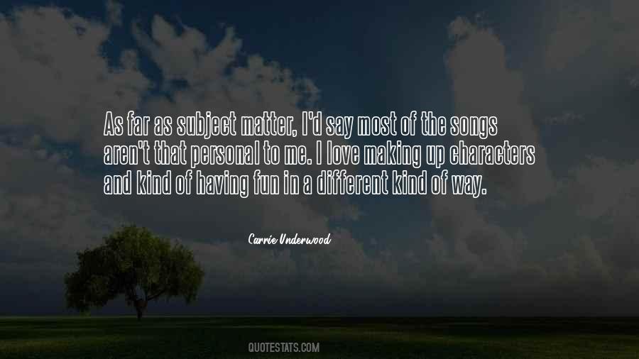 Carrie Underwood Quotes #1545253