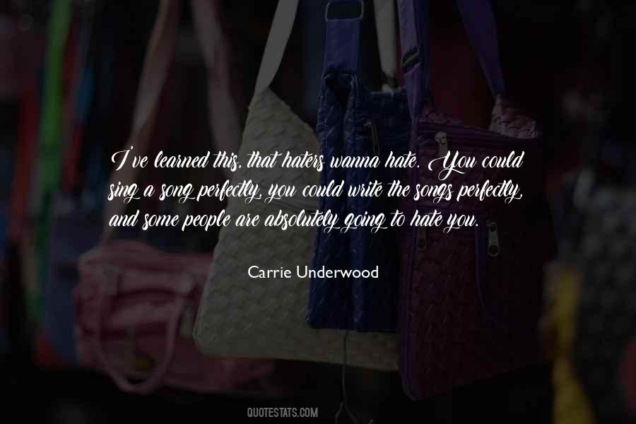 Carrie Underwood Quotes #29429