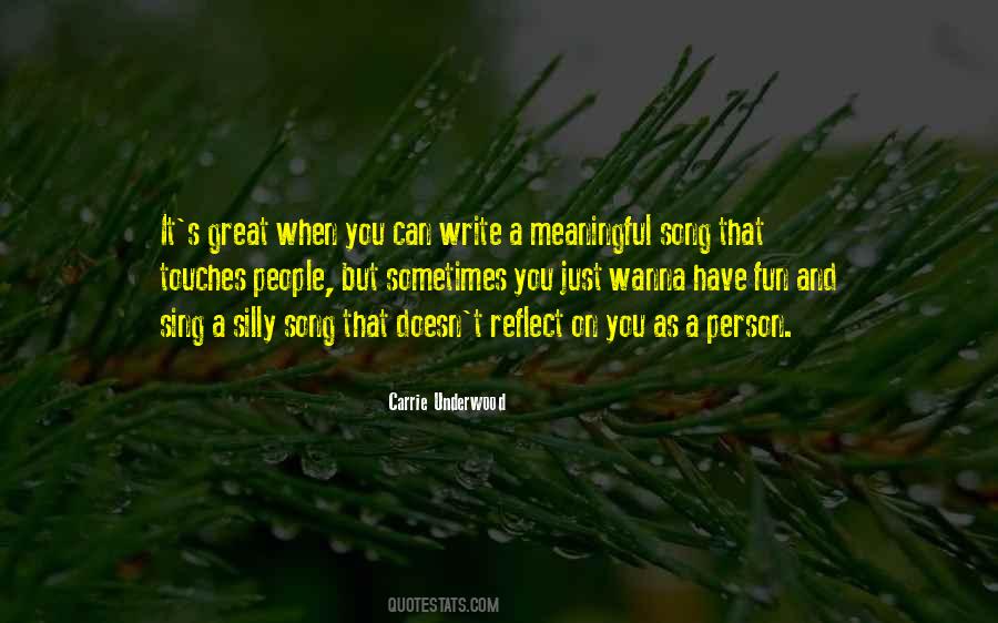 Carrie Underwood Quotes #436174