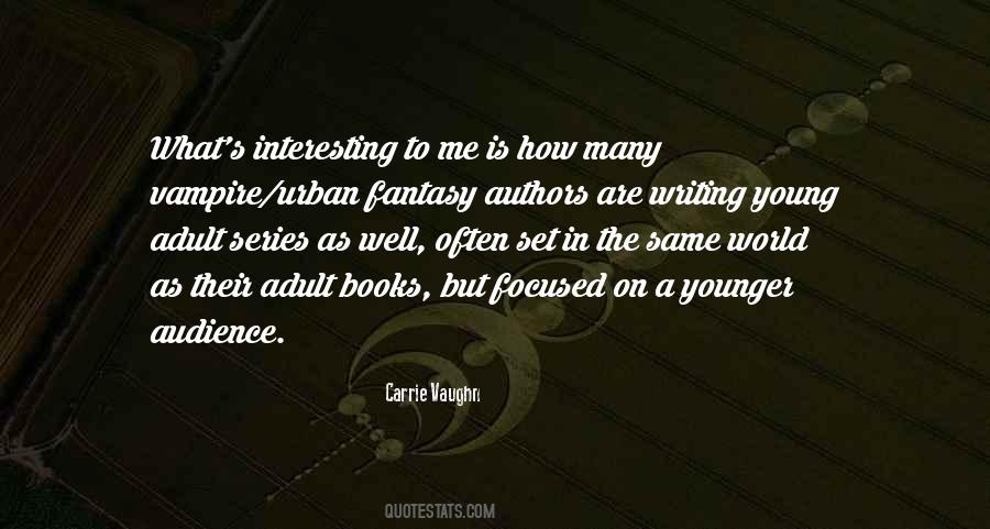 Carrie Vaughn Quotes #1107317