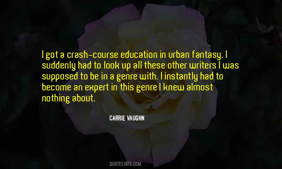 Carrie Vaughn Quotes #532154