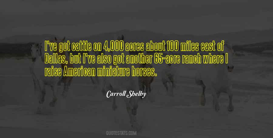 Carroll Shelby Quotes #1444768