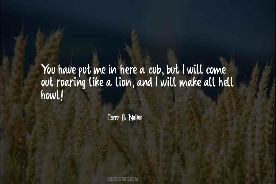 Carry A. Nation Quotes #1684805 Carry A. Nation Quotes #1684805