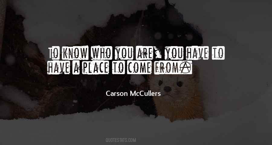 Carson McCullers Quotes #695809