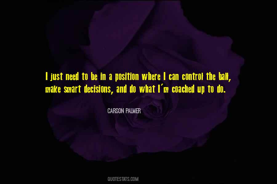 Carson Palmer Quotes #632793