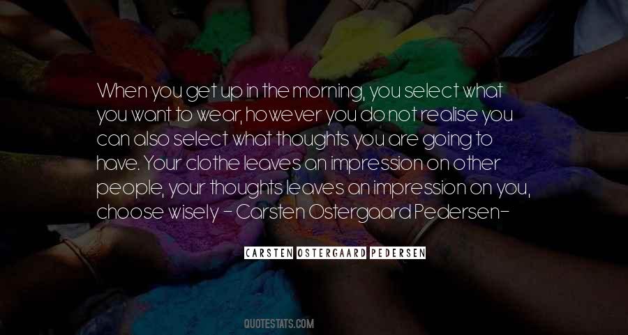 Carsten Ostergaard Pedersen Quotes #628184