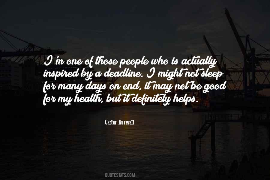 Carter Burwell Quotes #1150959