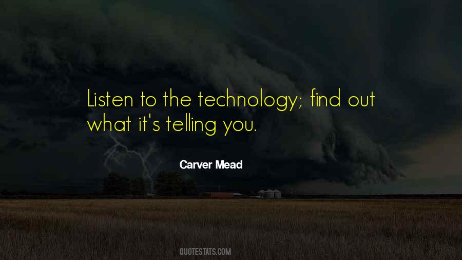 Carver Mead Quotes #585823