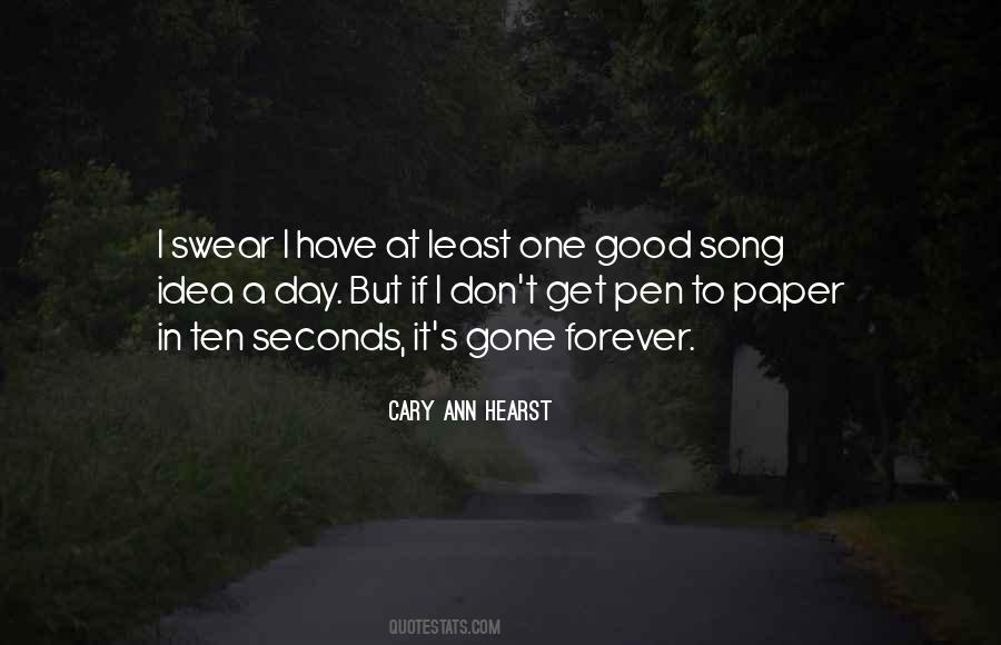 Cary Ann Hearst Quotes #778999