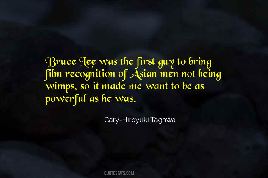 Cary-Hiroyuki Tagawa Quotes #1113849