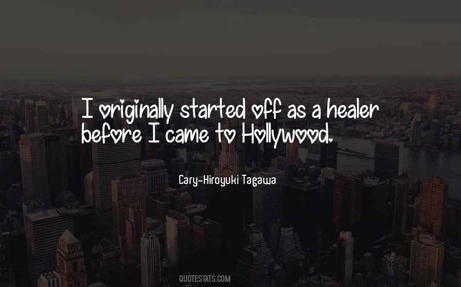 Cary-Hiroyuki Tagawa Quotes #539800