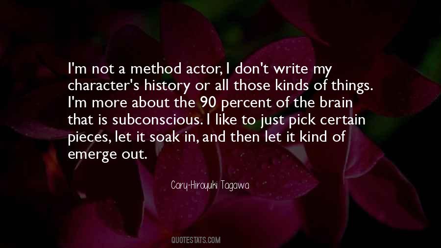 Cary-Hiroyuki Tagawa Quotes #638158