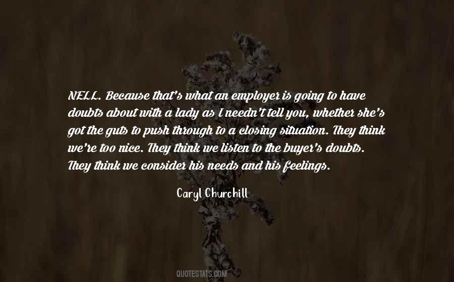 Caryl Churchill Quotes #1121091