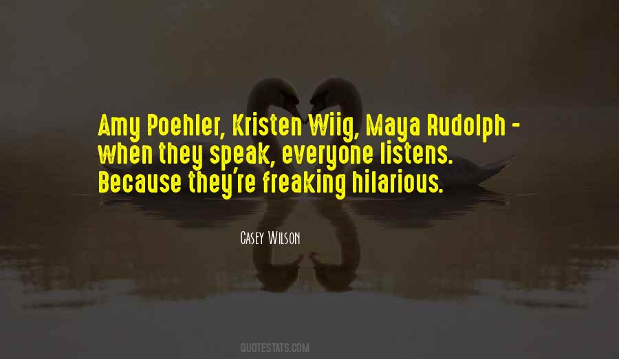 Casey Wilson Quotes #252381