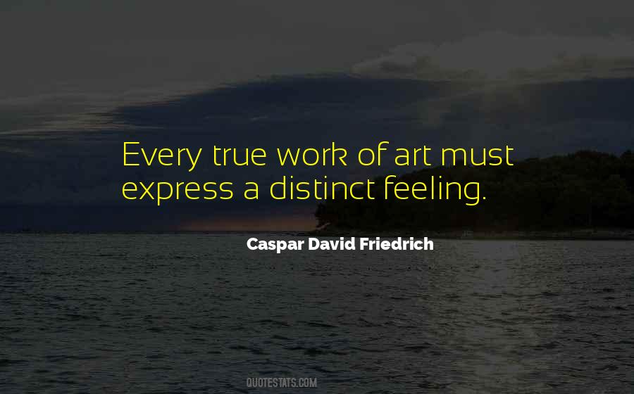 Caspar David Friedrich Quotes #1750883