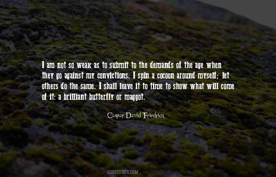 Caspar David Friedrich Quotes #49658
