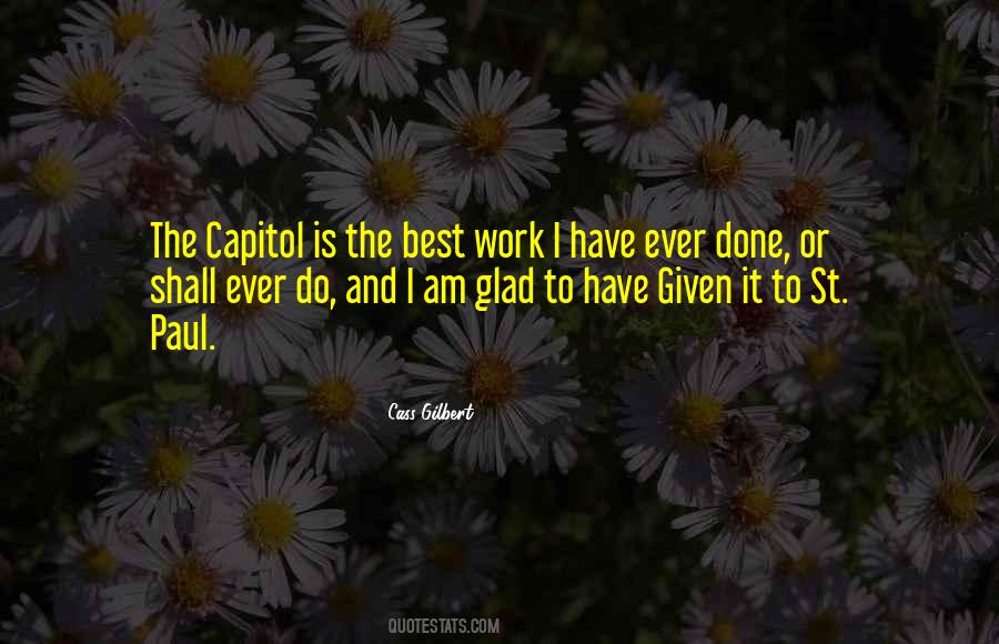 Cass Gilbert Quotes #109012