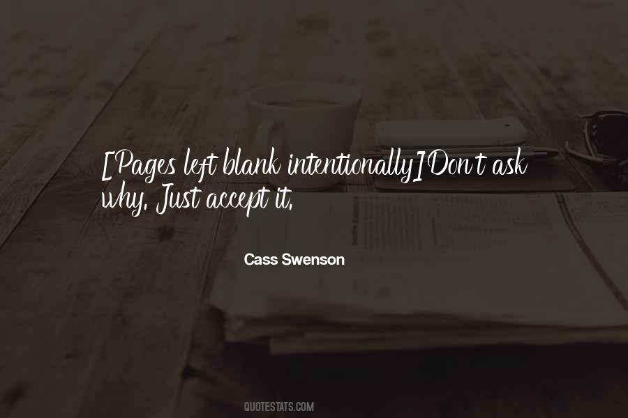 Cass Swenson Quotes #217979