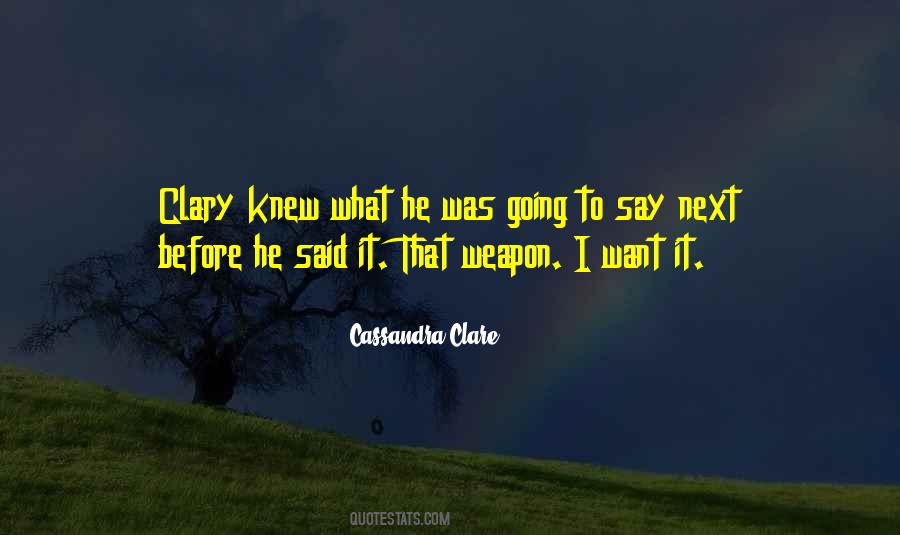 Cassandra Clare Quotes #1028363