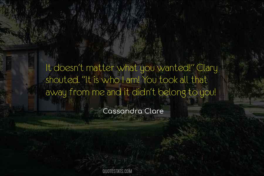 Cassandra Clare Quotes #1205533