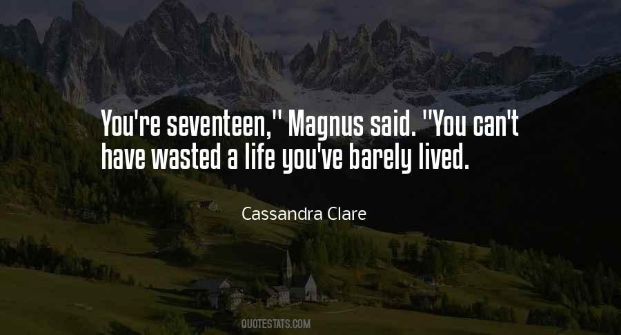 Cassandra Clare Quotes #1860956