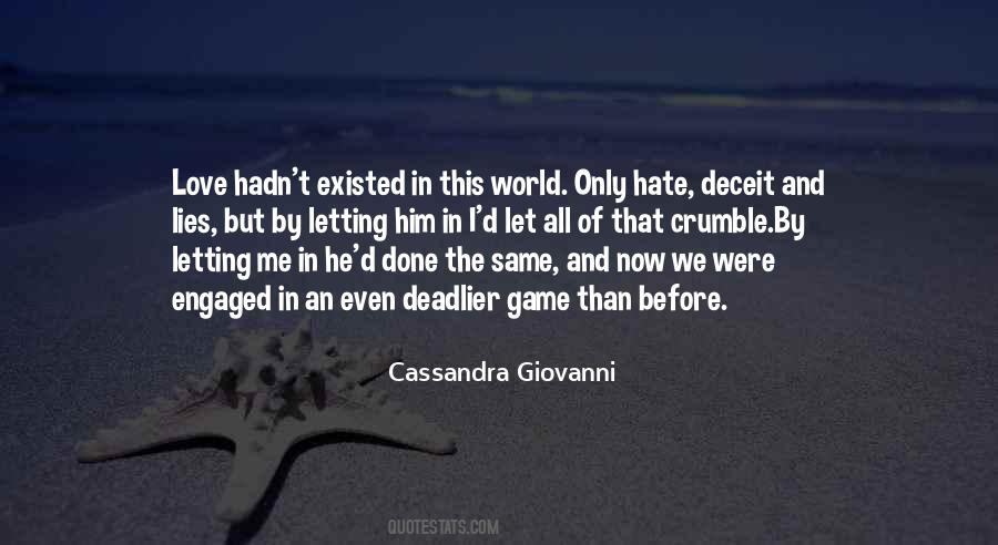 Cassandra Giovanni Quotes #1556797