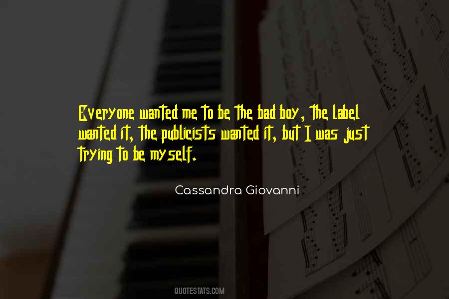 Cassandra Giovanni Quotes #216390