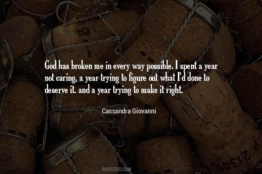 Cassandra Giovanni Quotes #326335