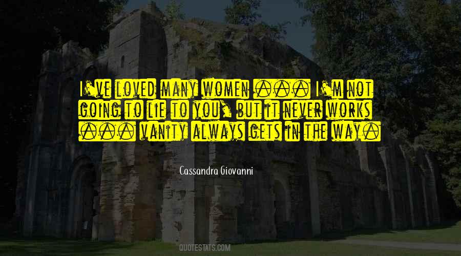 Cassandra Giovanni Quotes #67694