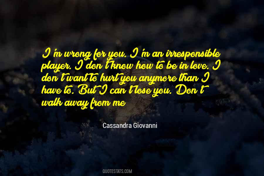 Cassandra Giovanni Quotes #713804