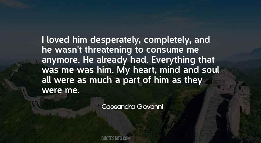 Cassandra Giovanni Quotes #83315