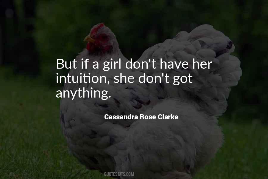 Cassandra Rose Clarke Quotes #268098