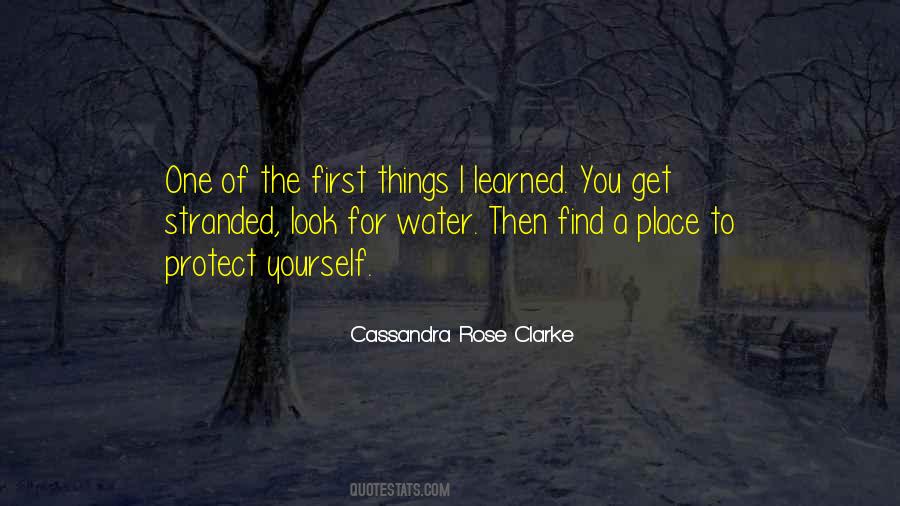 Cassandra Rose Clarke Quotes #753989