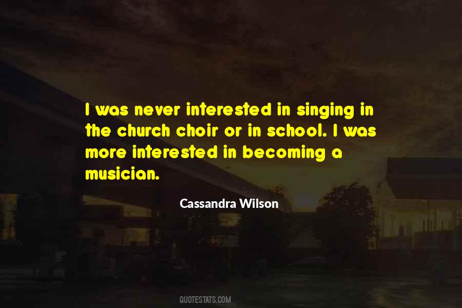 Cassandra Wilson Quotes #1044636