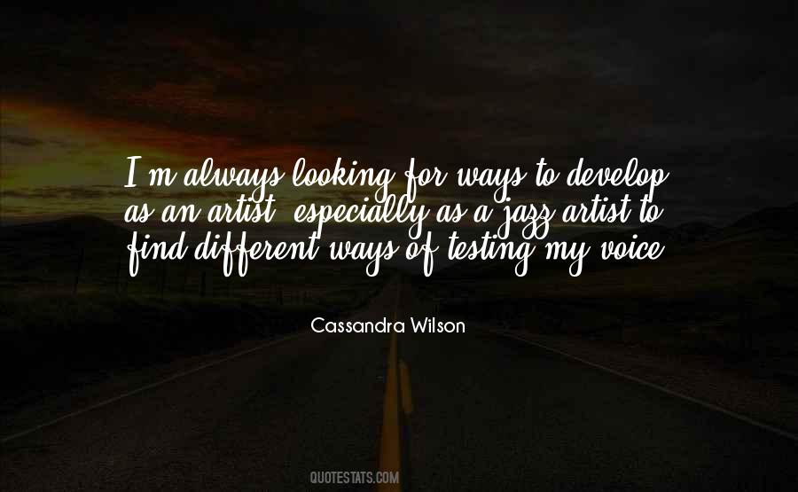 Cassandra Wilson Quotes #1394915