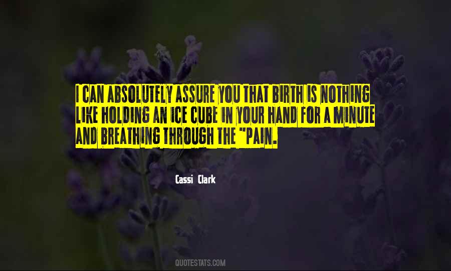 Cassi Clark Quotes #19511