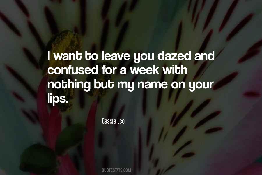 Cassia Leo Quotes #1465152