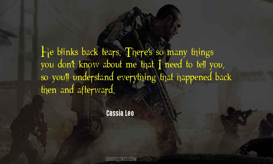 Cassia Leo Quotes #1826421