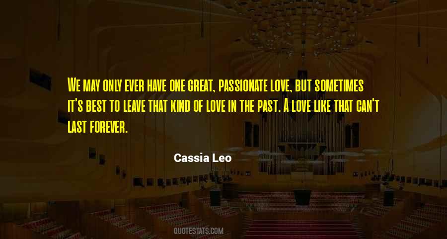 Cassia Leo Quotes #232379