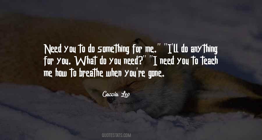 Cassia Leo Quotes #76428