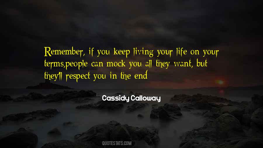 Cassidy Calloway Quotes #41128