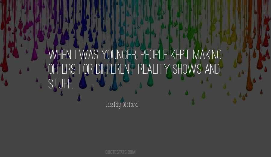 Cassidy Gifford Quotes #1085543