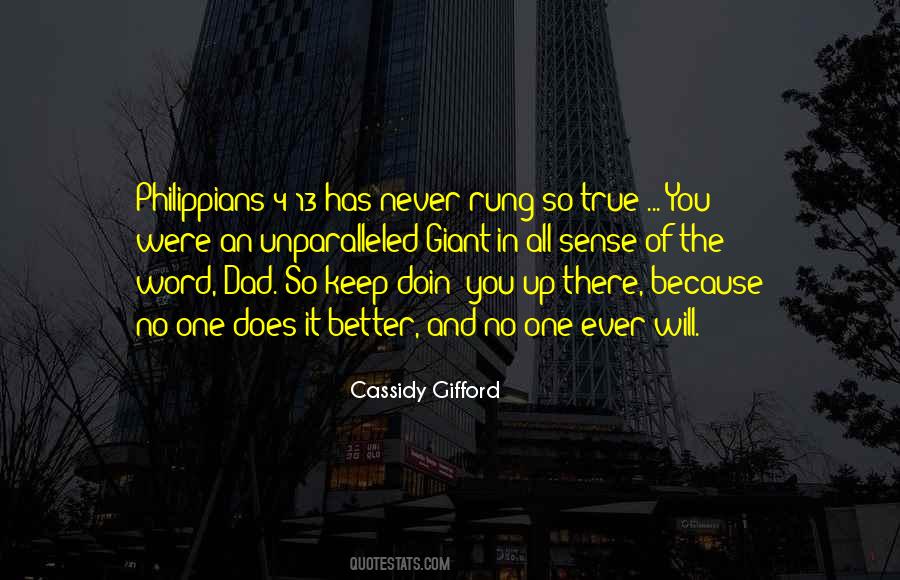 Cassidy Gifford Quotes #420416