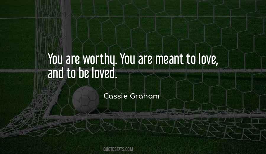 Cassie Graham Quotes #1017097