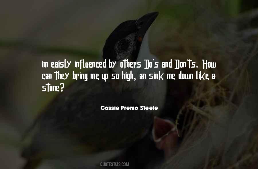 Cassie Premo Steele Quotes #1856416