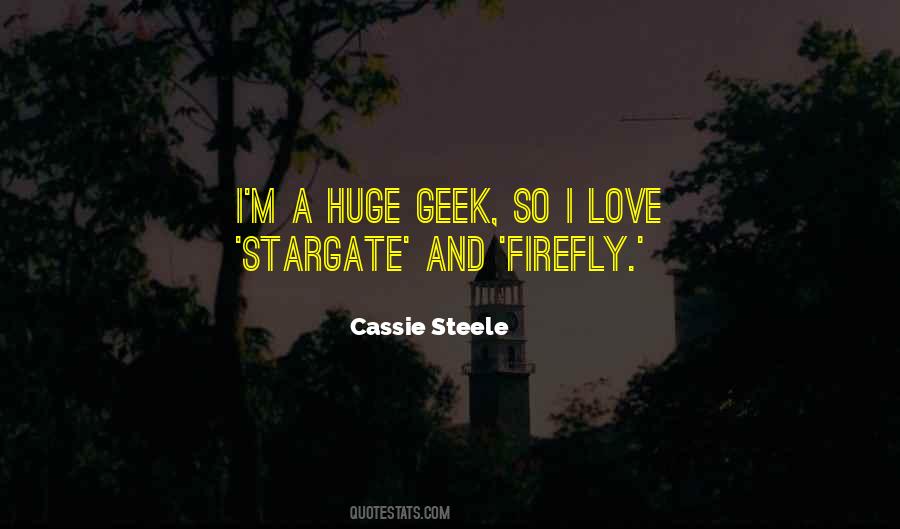 Cassie Steele Quotes #1350597